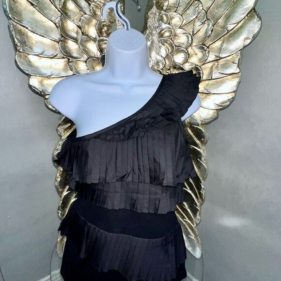 Blaque Label Black Ruffle One Should Top - Picture 12 of 14